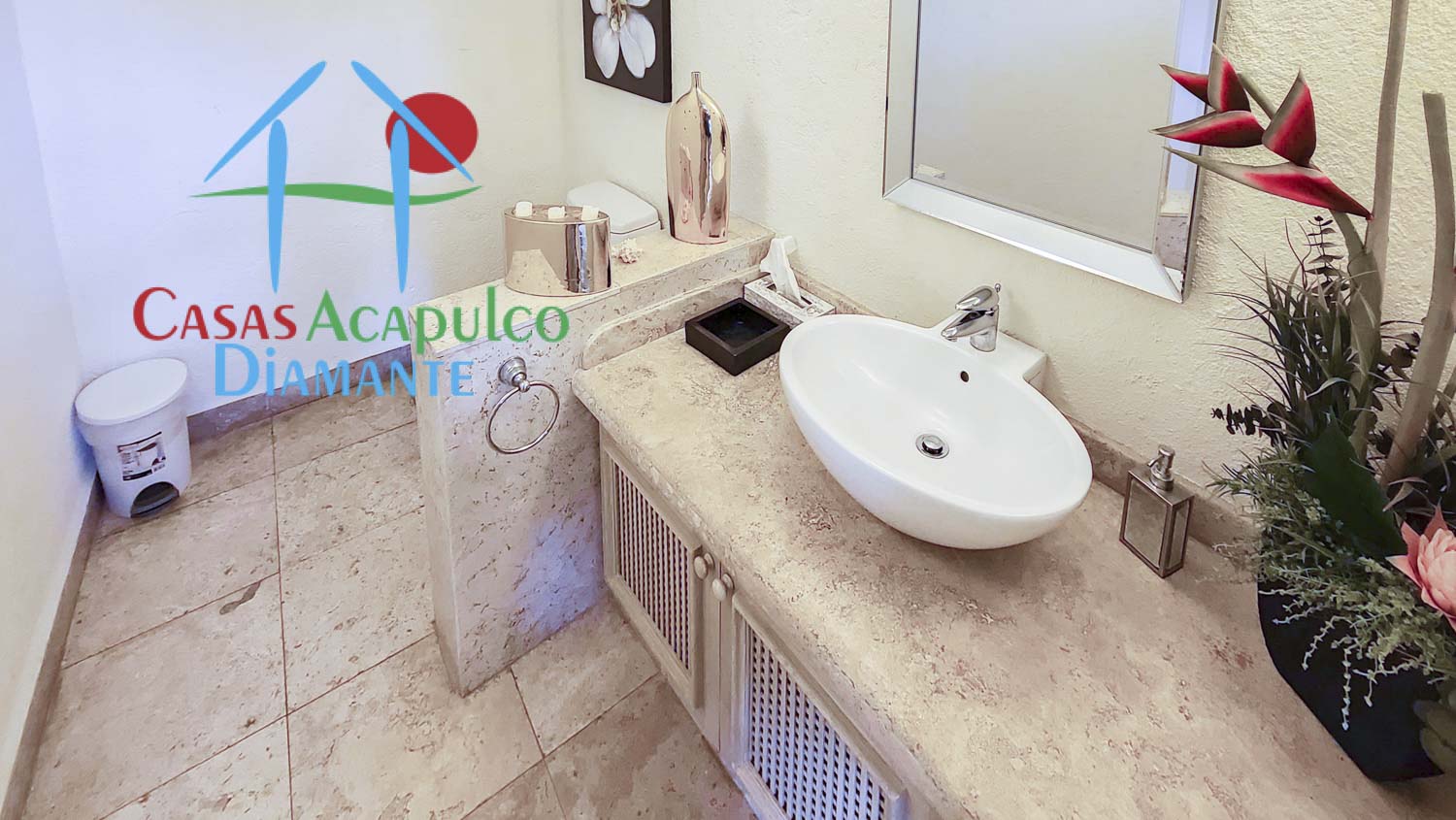 Villa del Mar - Baño de visitas 1